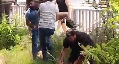 Boğulmak üzere olan çocuğu vatandaşlar son anda kurtardı