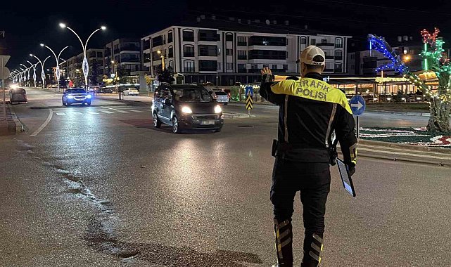 Bolu'da 1 haftada bin 771 sürücüye ceza yağdı