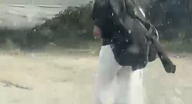 Bolu'da bunaltıcı sıcakta yağmur sürprizi