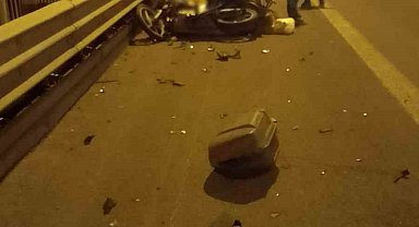 Bolu'da kamyona arkadan çarpan motosikletin sürücüsü hayatını kaybetti
