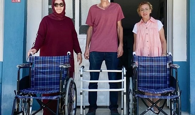 Burhaniye'de kadın muhtar hayır severleri harekete geçirdi