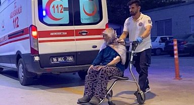 Bursa'da korkutan yangın: Mahsur kalan kadın ve engelli kızı kurtarıldı