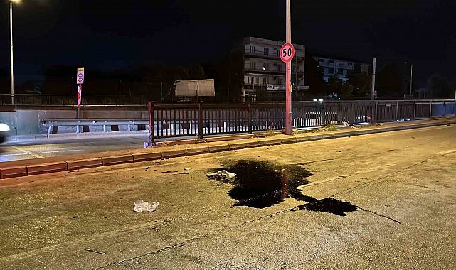 Bursa'da makas atan otomobil refüje çarptı: 17 yaşındaki sürücü hayatını kaybetti