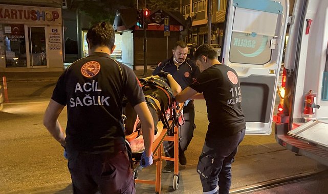 Bursa'da motosiklet devrildi: Kadın sürücü yaralandı