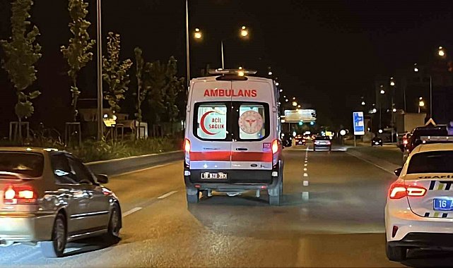 Bursa'da ters yöne giren otomobil kazaya karıştı: 7 yaralı