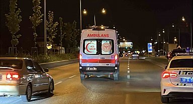 Bursa'da ters yöne giren otomobil kazaya karıştı: 7 yaralı
