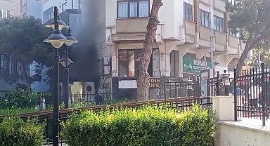 Bursa'da trafo böyle patladı... Herkesin yüreği ağzına geldi