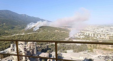 Bursa'daki alevlere havadan müdahale güçlendirildi