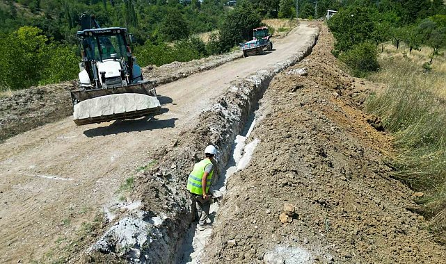 Büyükşehir, Gemlik'te sulama tesisini kısa sürede yüzde 80'e ulaştırdı