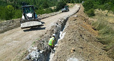 Büyükşehir, Gemlik'te sulama tesisini kısa sürede yüzde 80'e ulaştırdı