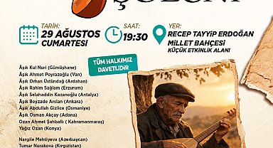 Büyükşehir ile Türk dünyasının aşık geleneği buluşuyor