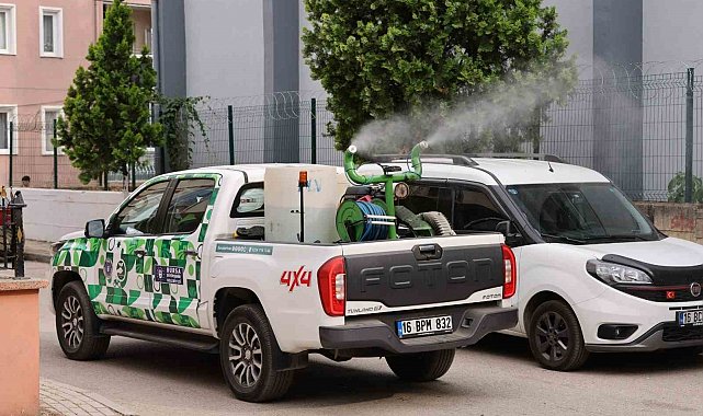 Büyükşehir sinekle mücadeleyi aralıksız sürdürüyor