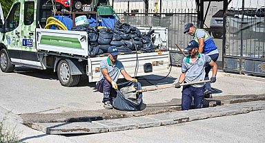 Büyükşehir'den altyapıya bahar temizliği