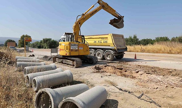 Büyükşehir'den Nilüfer'e 7 bin 600 metrelik altyapı yatırımı
