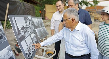 Camikebir'de tarihi miras gün yüzüne çıkıyor
