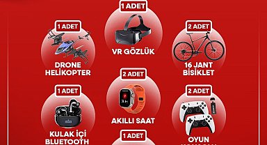 Canik Belediyesi'nden Zafer Bayramı özel çekilişi