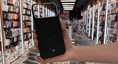 Cep telefonlarına sıcak hava kalkanı: Karbon kevlar kılıf