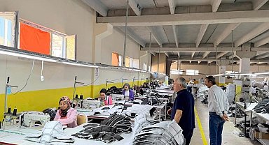 Çermik Belediyesinin tekstil fabrikası onlarca kişiye istihdam oluşturuyor