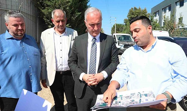 Cerrah'ta Veysel Karani Caddesine sathi kaplama yapıldı