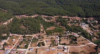 Çetibeli'nde orman ve yerleşim alanlarını ayıran yol tamamlandı