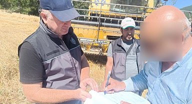 Çıkan yangınlardan sonra biçerdöverler sıkı denetimde