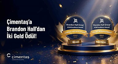 Çimentaş'a Brandon Hall'dan iki gold ödül