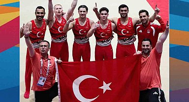 Cimnastik Erkek Milli Takımı, Akdeniz Oyunları şampiyonu