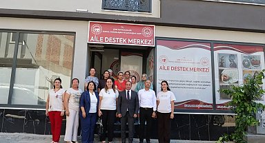 Çine Kaymakamı Erdoğan, ADEM kursiyerleriyle bir araya geldi