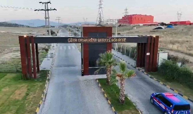 Çine OSB'de 24 saat drone destekli devriye