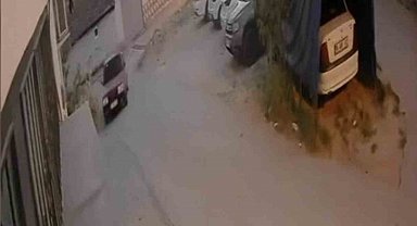 Çocukların oynadığı sokağa drift atarak girdi, hızla uzaklaştı