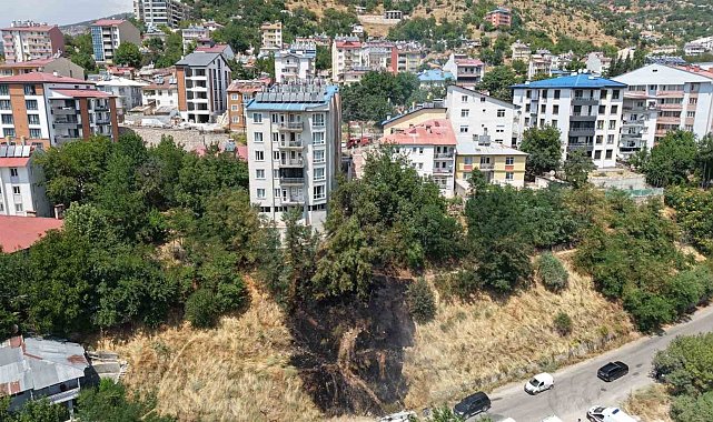 Çocukların torpil oyunu yangınla sonuçlandı: İtfaiye büyümeden söndürdü