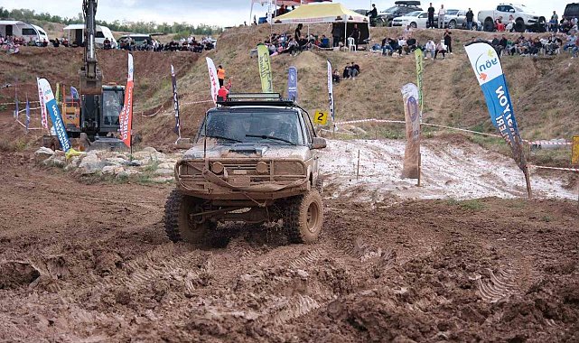 Çorum'da off-road heyecanı yaşandı