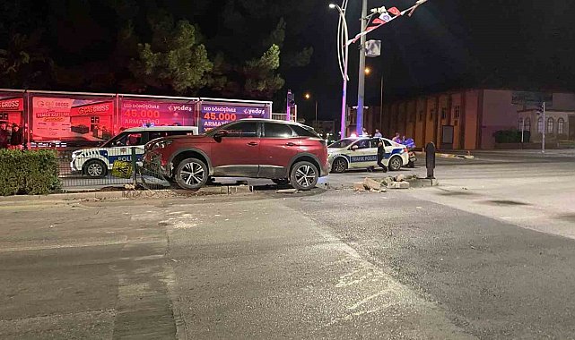 Çorum'da otomobil ile motosiklet çarpıştı: 1 yaralı