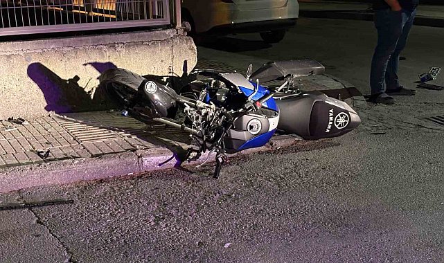 Çorum'da otomobil ile motosiklet çarpıştı: 1 yaralı