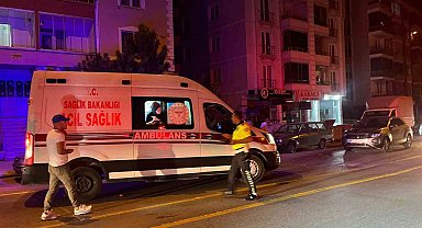 Çorum'da otomobilin çarptığı yaya yaralandı
