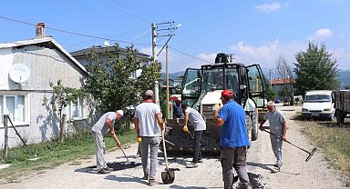 Cumayeri'nde sokaklar yenileniyor