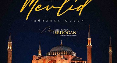 Cumhurbaşkanı Erdoğan'dan Mevlid Kandili mesajı