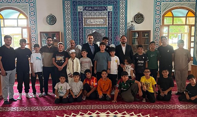 Demirözü Kaymakamı Ahat, yaz Kur'an kurslarını ziyaret etti