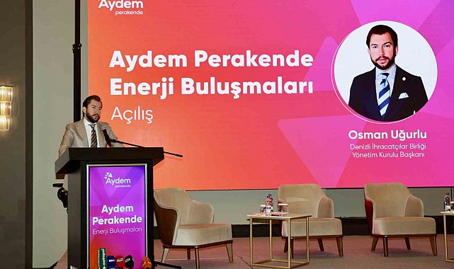 DENİB Başkanı Uğurlu; "Enerji dönüşümü üretim ve ihracat gücü için stratejik bir fırsat olarak değerlendirilmeli"