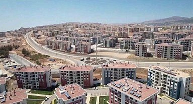 Deprem konutlarıyla yeni bir şehir inşa edildi