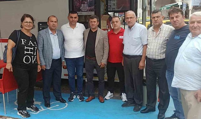 Devrekli muhtarlardan Kızılay'a kan bağışı