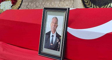 Didimli Kıbrıs Gazisi askeri törenle son yolculuğuna uğurlandı