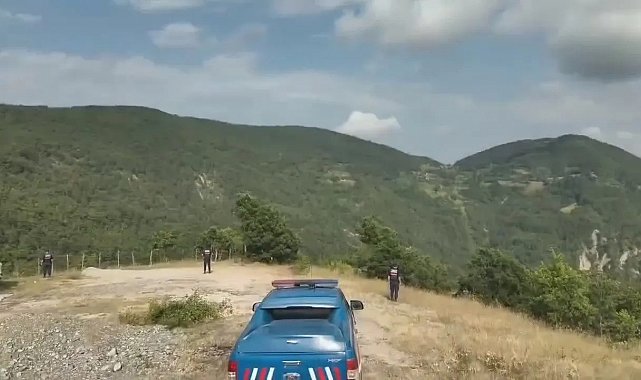 Dikmen'de orman yangınlarına karşı havadan ve karadan denetim