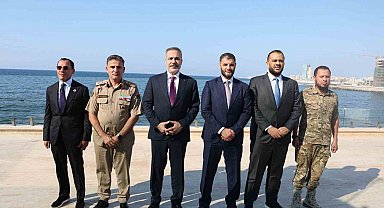Dışişleri Bakanı Fidan, Libya Başbakanı Ulusal Güvenlik Danışmanı Dibeybe ile bir araya geldi