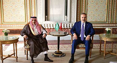 Dışişleri Bakanı Hakan Fidan, Suudi Arabistan Dışişleri Bakanı Faysal bin Ferhan Al Suud ile görüştü