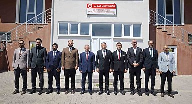 Diyanet İşleri Başkanı Arpaguş, Ahlat'ta ilçe müftüleriyle bir araya geldi