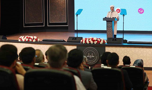 Diyanet İşleri Başkanı Arpaguş: "Peygamber Efendimiz, tüm insanlık için ideal bir örnek olmuştur"