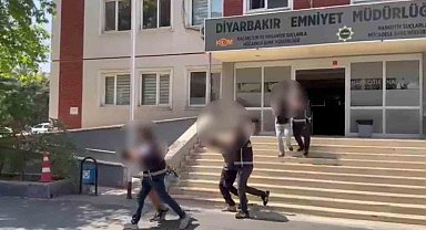 Diyarbakır'da el bombası ile yakalanan 4 kişi tutuklandı