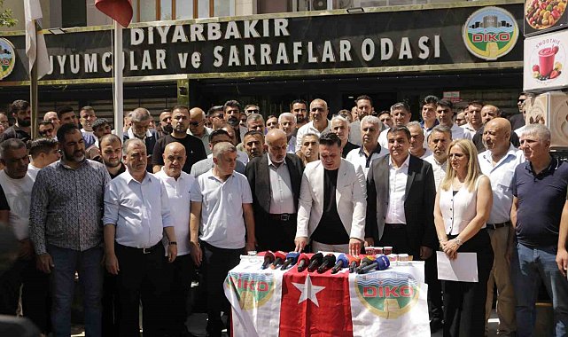 Diyarbakır'da iş dünyası temsilcilerinden kurşunlama olayına tepki