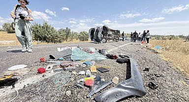 Diyarbakır'da minibüs kazasında ölü sayısı 7'ye yükseldi